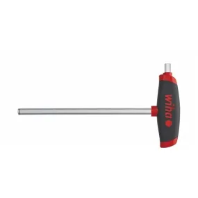 Llave Allen con mango corredizo Comfort grip hexagonal MagicRing® con acoplamiento lateral, en cromado mate 6.0 mm