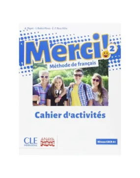 MERCI! MÈTHODE DE FRANÇAIS 2º ESO CAHIER D\&039ACTIVITÈS 2016 (9788469827307)